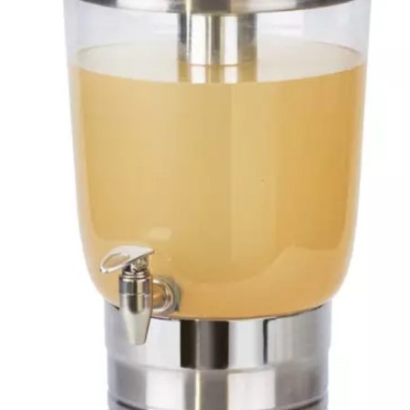 3 gal poly/stainless w ice chamber