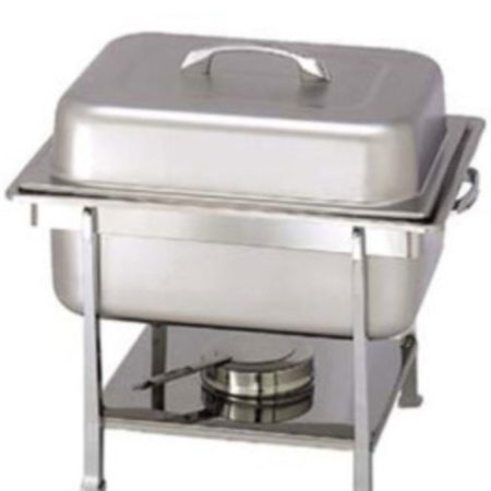 4 quart stainless - square